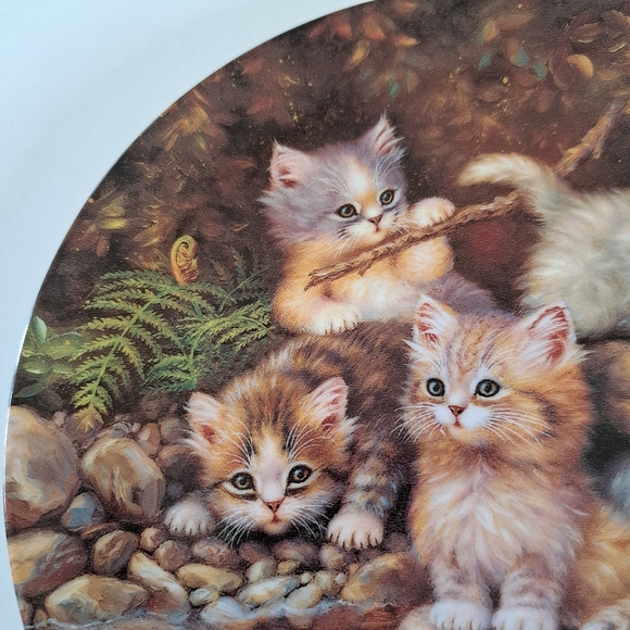 Plate with cute kittens - Picture 2 of 8